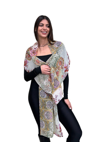 Sciarpa in seta CLEO