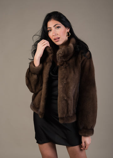 Bomber di visone ADA