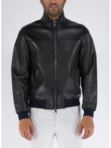 Giubbino in pelle BOSTONIAN