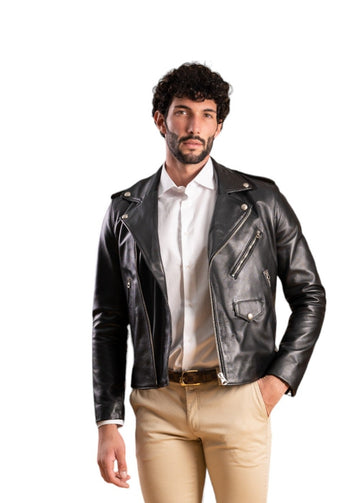 Chiodo in pelle JACK