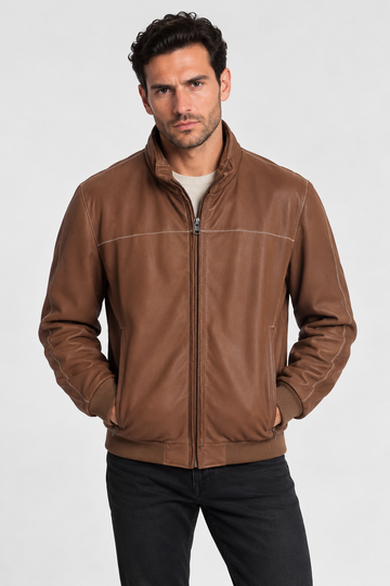 Bomber in pelle IVAN