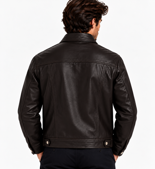 Giubbotto in pelle stile LEVI'S