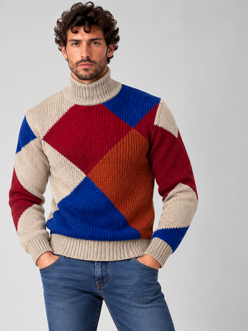 Maglione collo alto DEREK