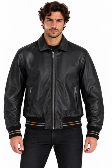 Bomber in pelle TENIO
