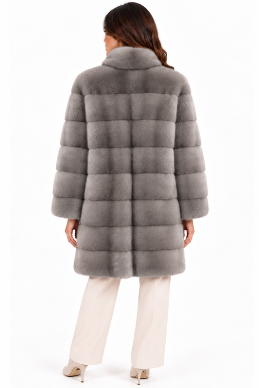 Cappotto di visone TINA