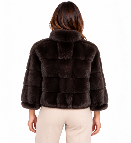 Bomber di visone SHASA