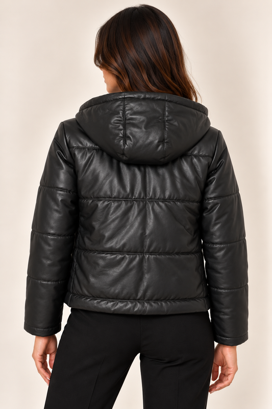 PIUMINO IN PELLE ERIKA