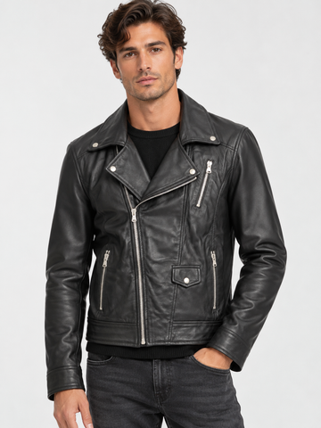 Chiodo in pelle BRAD