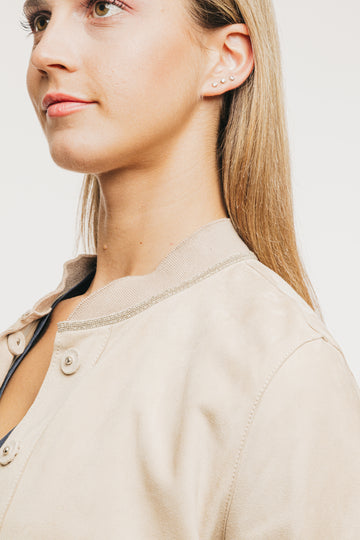 Bomber in camoscio CADICE