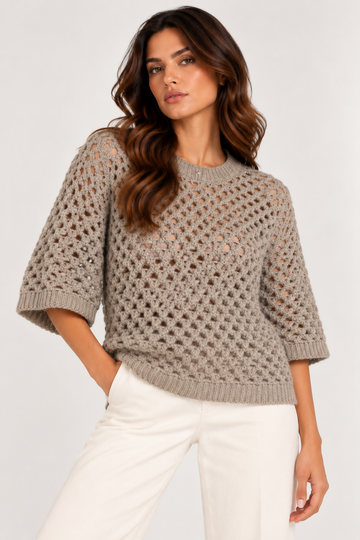 Maglione perforato STARS