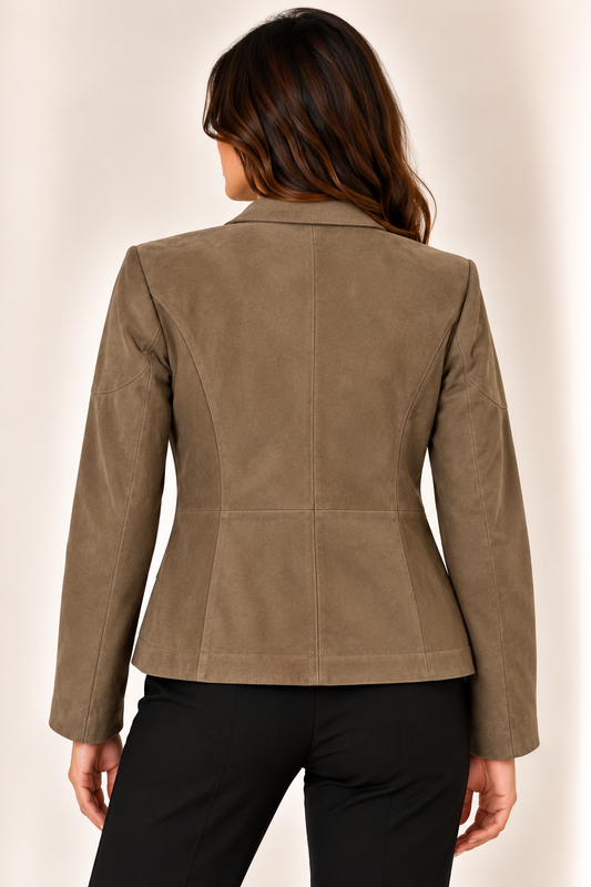 Giacca in camoscio BEATRIZ