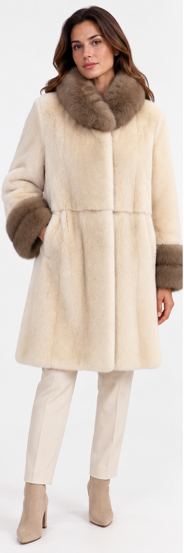 Cappotto di visone ELIS