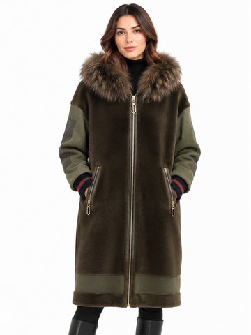Cappotto in montone GAIA