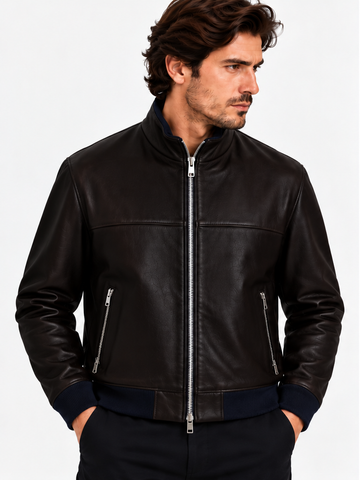 Giubbino in pelle BOSTONIAN